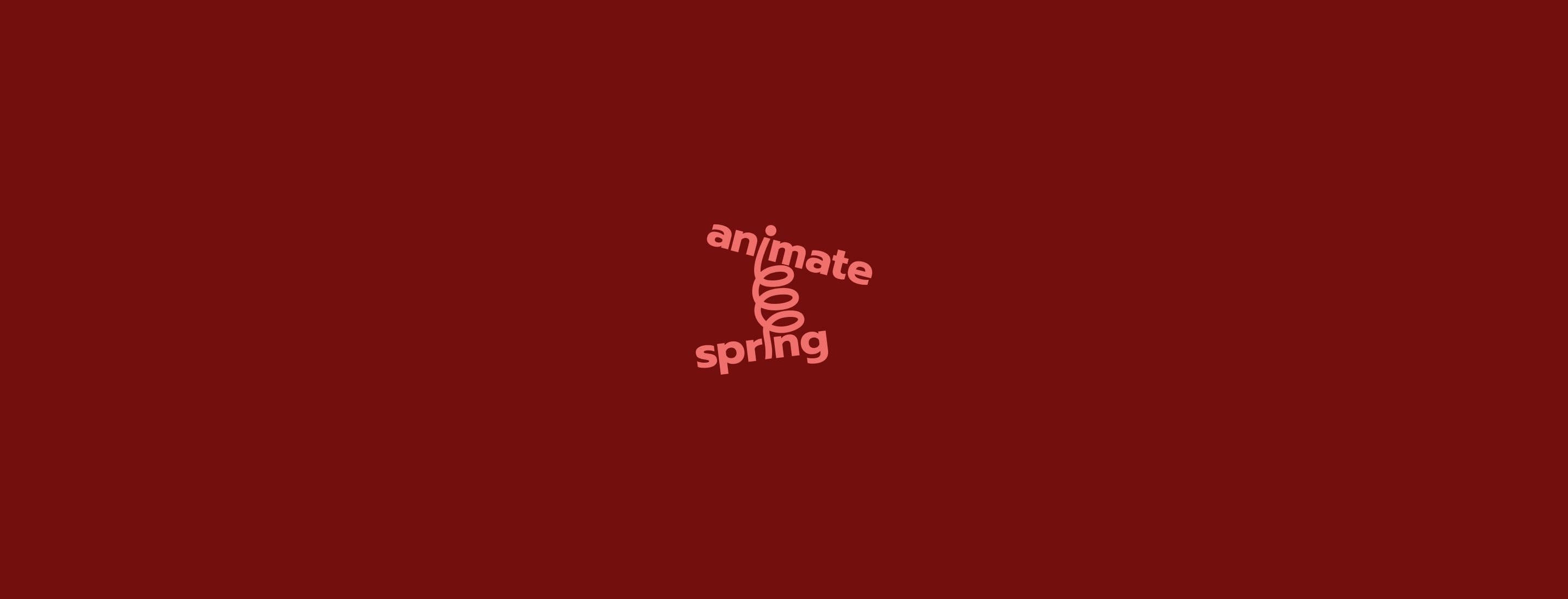 Animate with Spring teaser image
