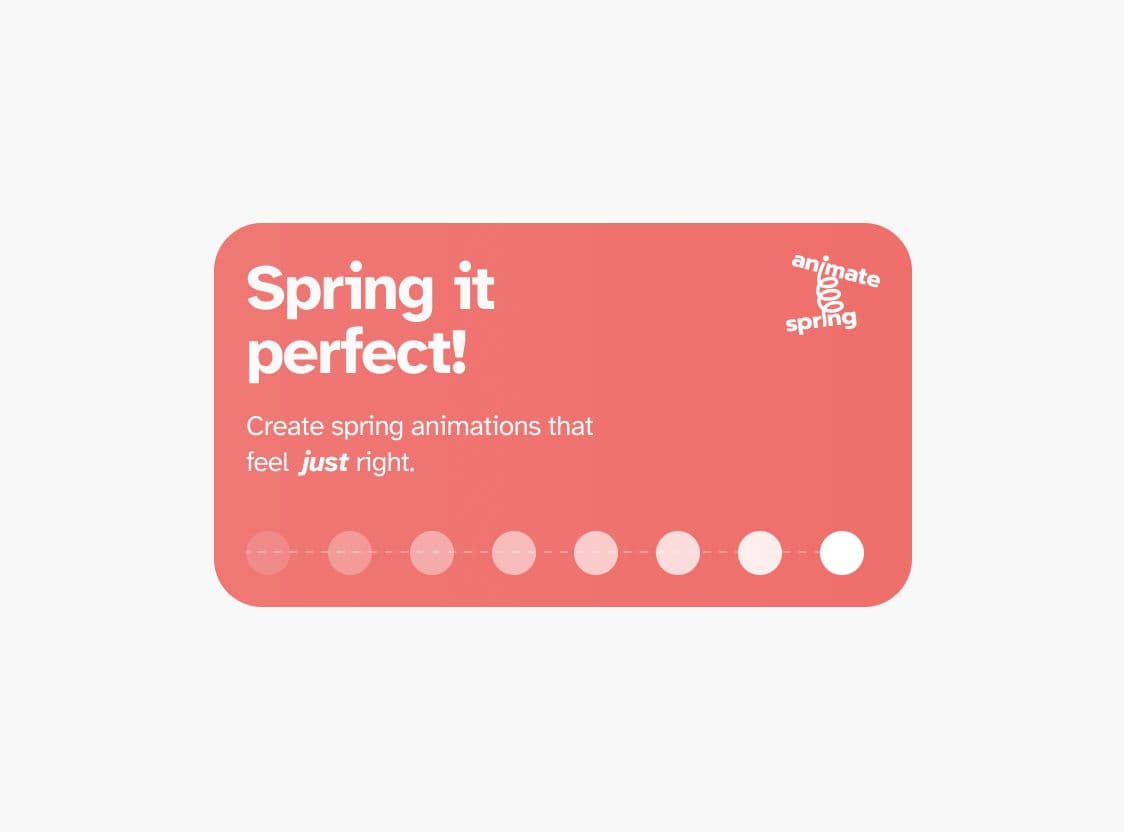Poster image that says 'Spring it perfect!'